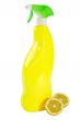 Spraying with lemon