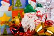 Santa puppet with gifts