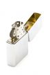 Metal lighter close up