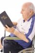 handicap elderly man daily devotion