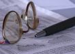Business Magazine and glasses