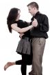 Couple is dancing
