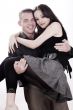 Young smiling couple