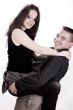 Young smiling couple