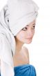 Beautiful spa woman
