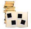 lined exercise book and photo frames #2