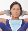 Aerobics girl portrait