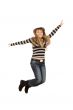 Jumping girl