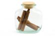 cinnamon bark in the bottle