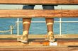 Girl`s feet
