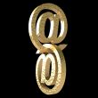 Gold mail symbol