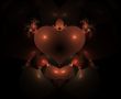 Fractal heart shape