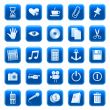Web icons, buttons 3