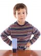 Child drinking a soda