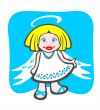 cheerful angel