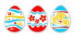 three easter eggs