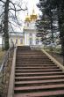 Stairs into the upper garden