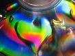 cd disc with drops like heart