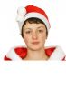 Santa girl with board