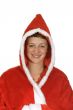 Loughing santa girl
