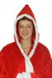 Friendly santa girl