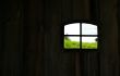 View from dark room
