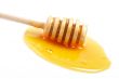 Honey and wooden drizzler