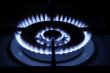 gas burner on neutral background