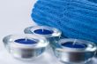 blue towel and candles