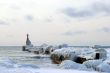 pier and ice