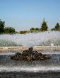 fountain in the garden