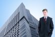 Businessman And Modern Building