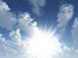 sun and clouds