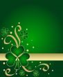 Green shamrocks