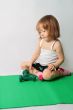 Small girl intends  to power training