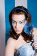 Blue flower