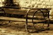 Old-fashoined bench