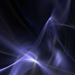 Flowing Blue Fabric Abstract