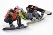 Group of sports teenagers snowborders