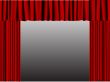 Red curtain