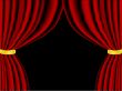 Red curtain