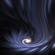 Flowing Spiral Abstract