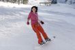 Beautiful girl snowborder