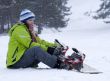 beautiful snowboarder girl