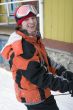 A health lifestyle image of young snowboarder