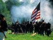 Union line preparing to fire,