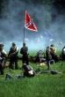 Confederates defend the flag
