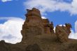 Rock in Canyon of the riwer Charyn