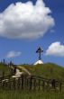 Cross and blue sky