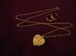 heart-shaped and rings